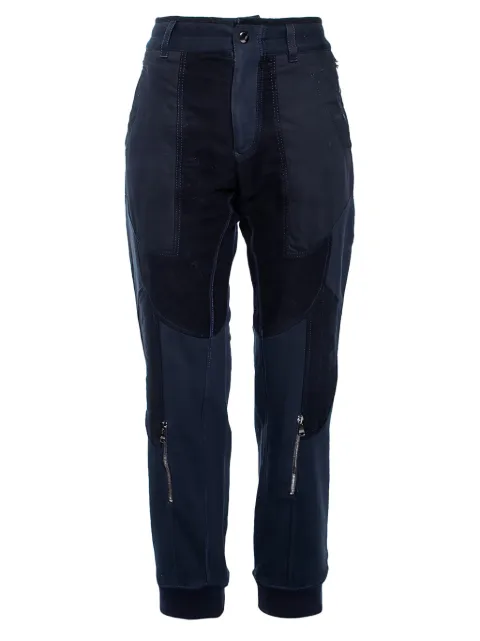 Dolce & Gabbana Pre-Owned Paneled Zip Trousers