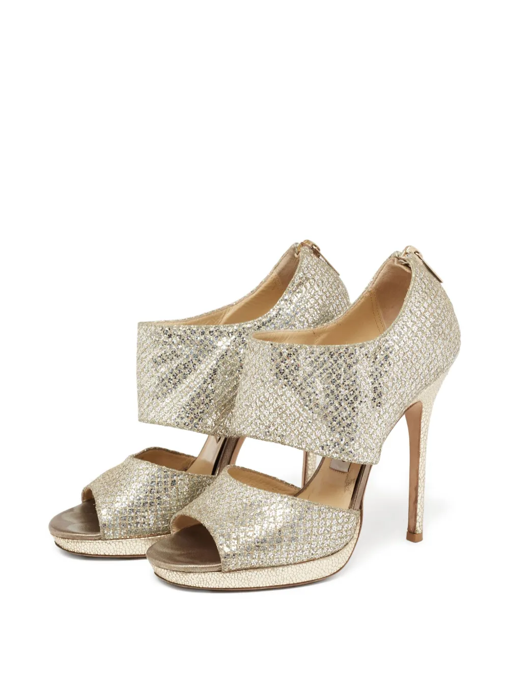 Jimmy Choo Pre-Owned sandalias con apliques y tacón de 120mm | Image 2