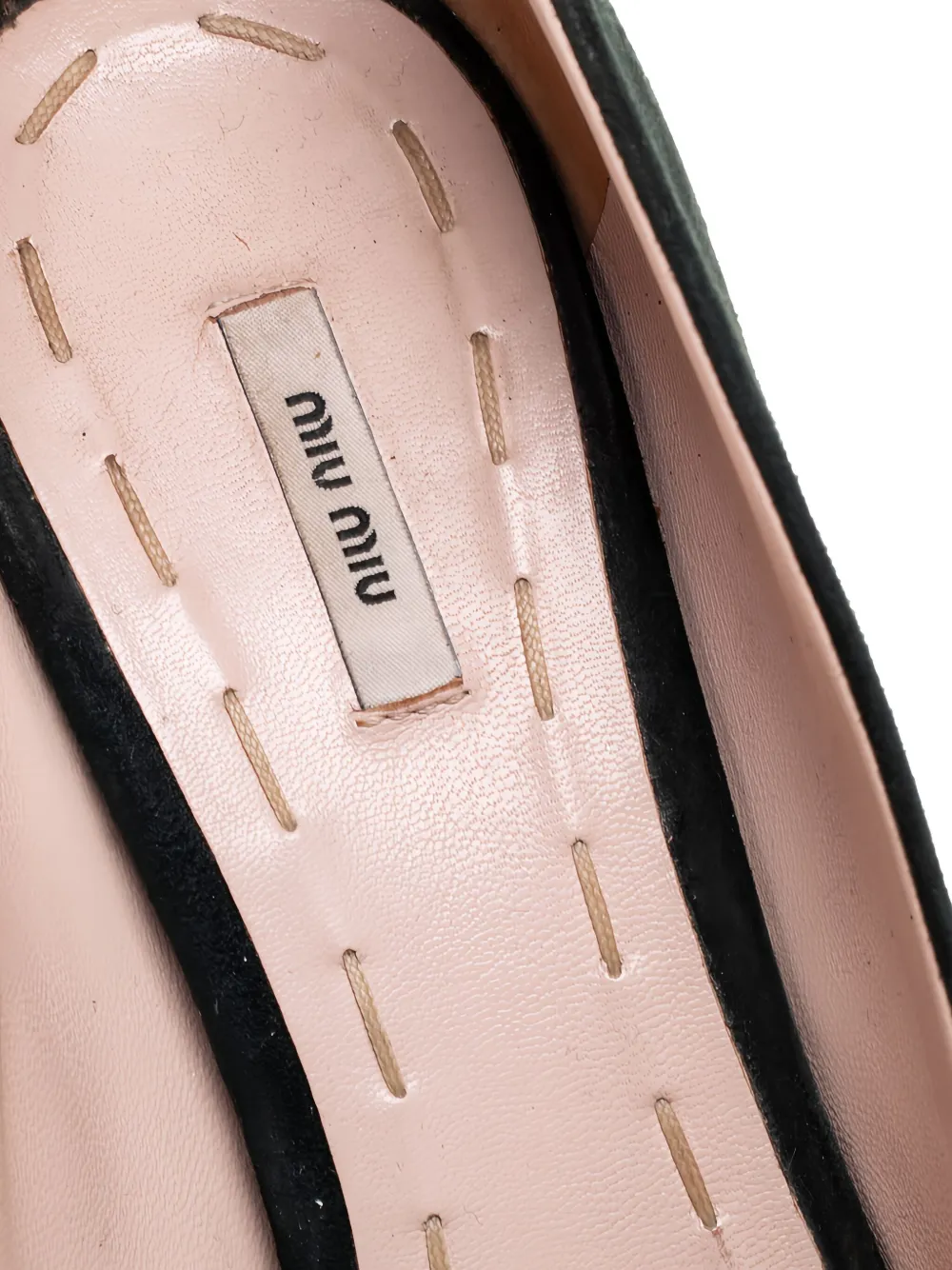 Pre-owned Miu Miu 140mm Platform Pumps