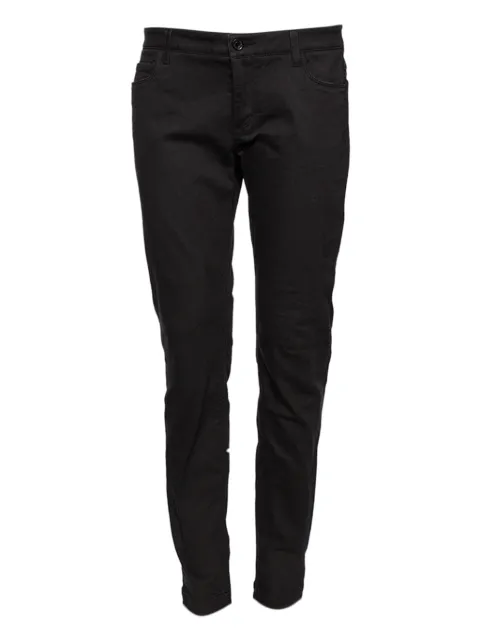 Dolce & Gabbana Pre-Owned stretch-cotton trousers