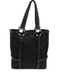 Ferragamo Pre-Owned logo-patterned tote bag - Black