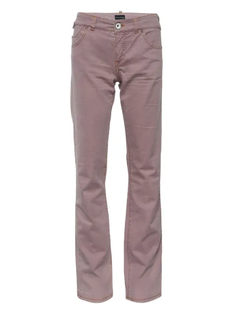 Emporio Armani Pre-Owned stretch-design flared jeans