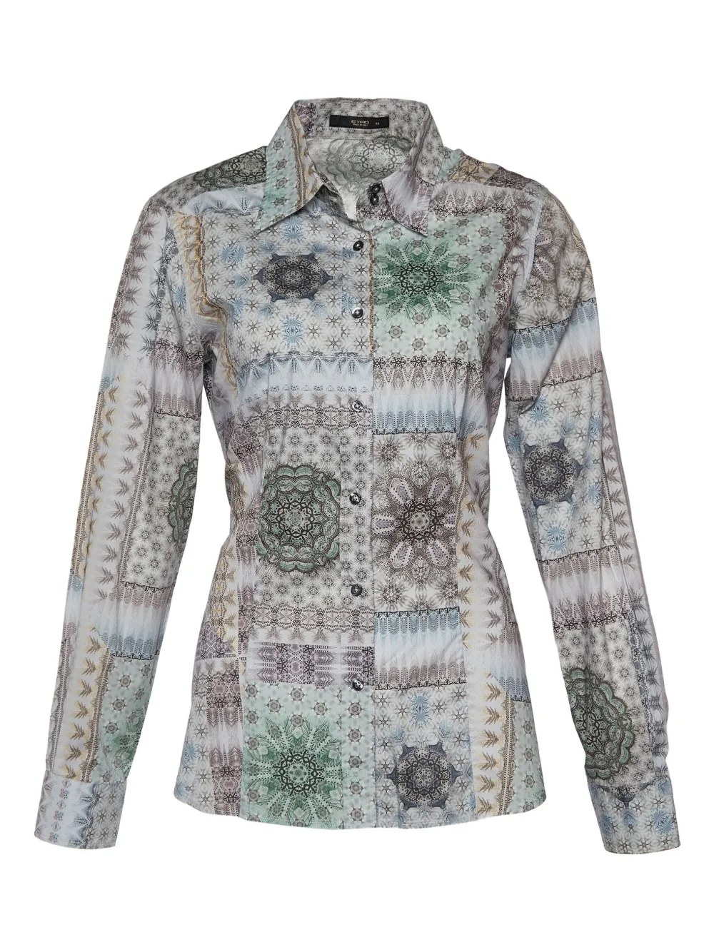 Etro Pre-Owned paisley-print shirt | Grey | Image 1