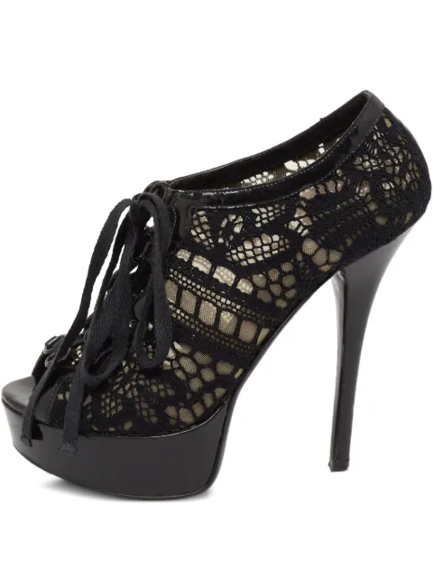 Dolce & Gabbana Pre-Owned 130mm laced boots