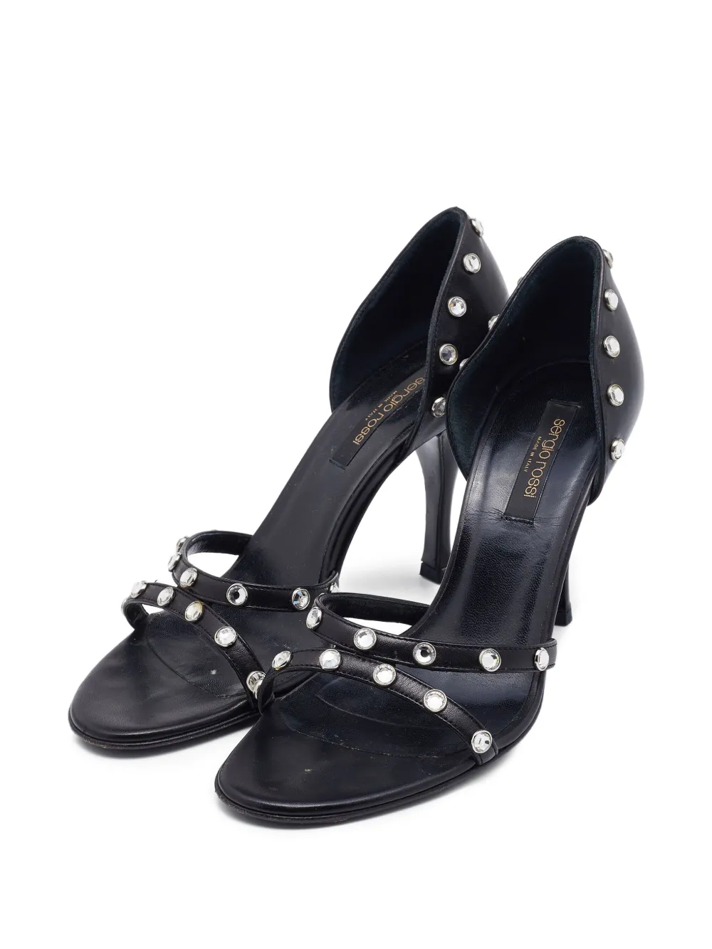 Sergio Rossi Vintage pre-owned 90mm studded sandals | Image 2