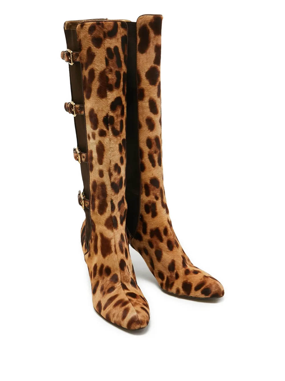 Dolce & Gabbana Pre-Owned botas con estampado de leopardo | Image 2
