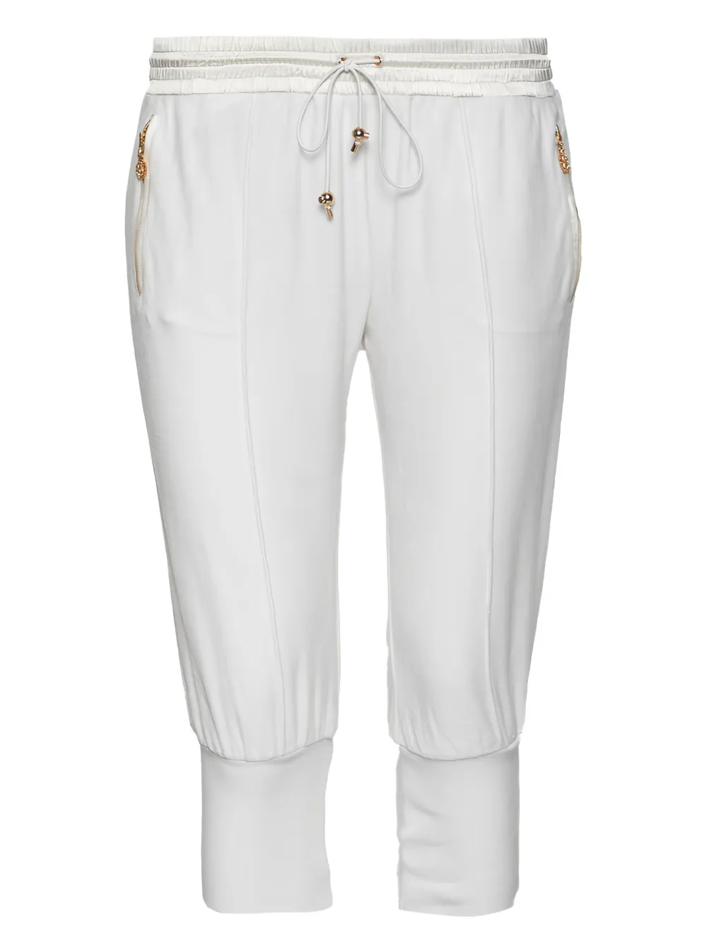 Roberto Cavalli Vintage zip pocket drawstring trousers | White | Image 1