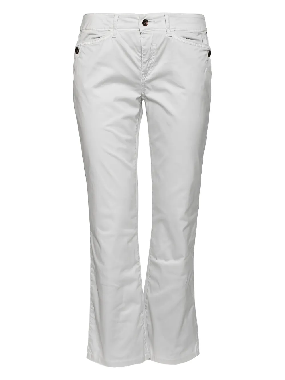 Emporio Armani Pre-Owned 2023 four-pockets trousers | White | Image 1