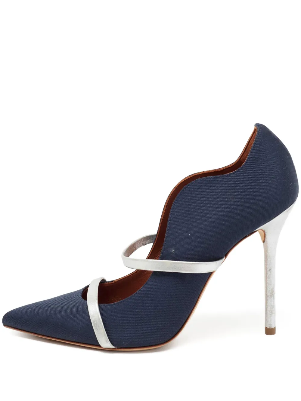 Malone Souliers pre-owned 100mm Maureen pumps | Blue | Image 1