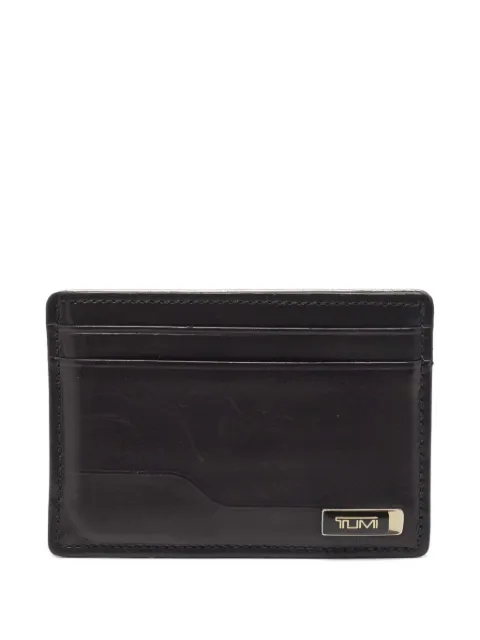 Tumi pre-owned leather cardholder