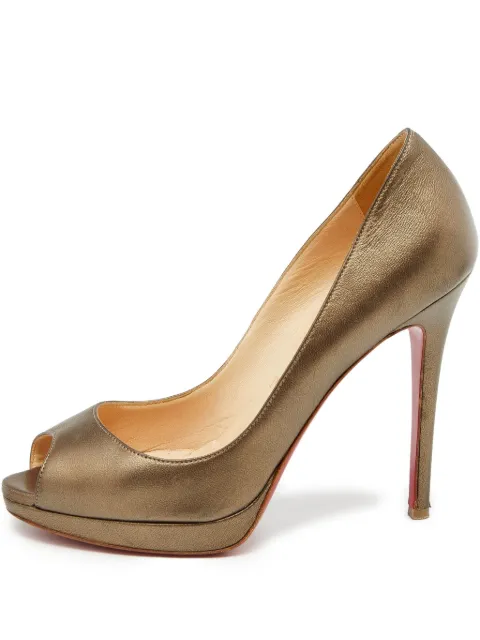 Christian Louboutin Pre-Owned metallic pumps