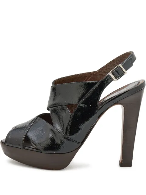 Marni Pre-Owned 115mm leather sandals
