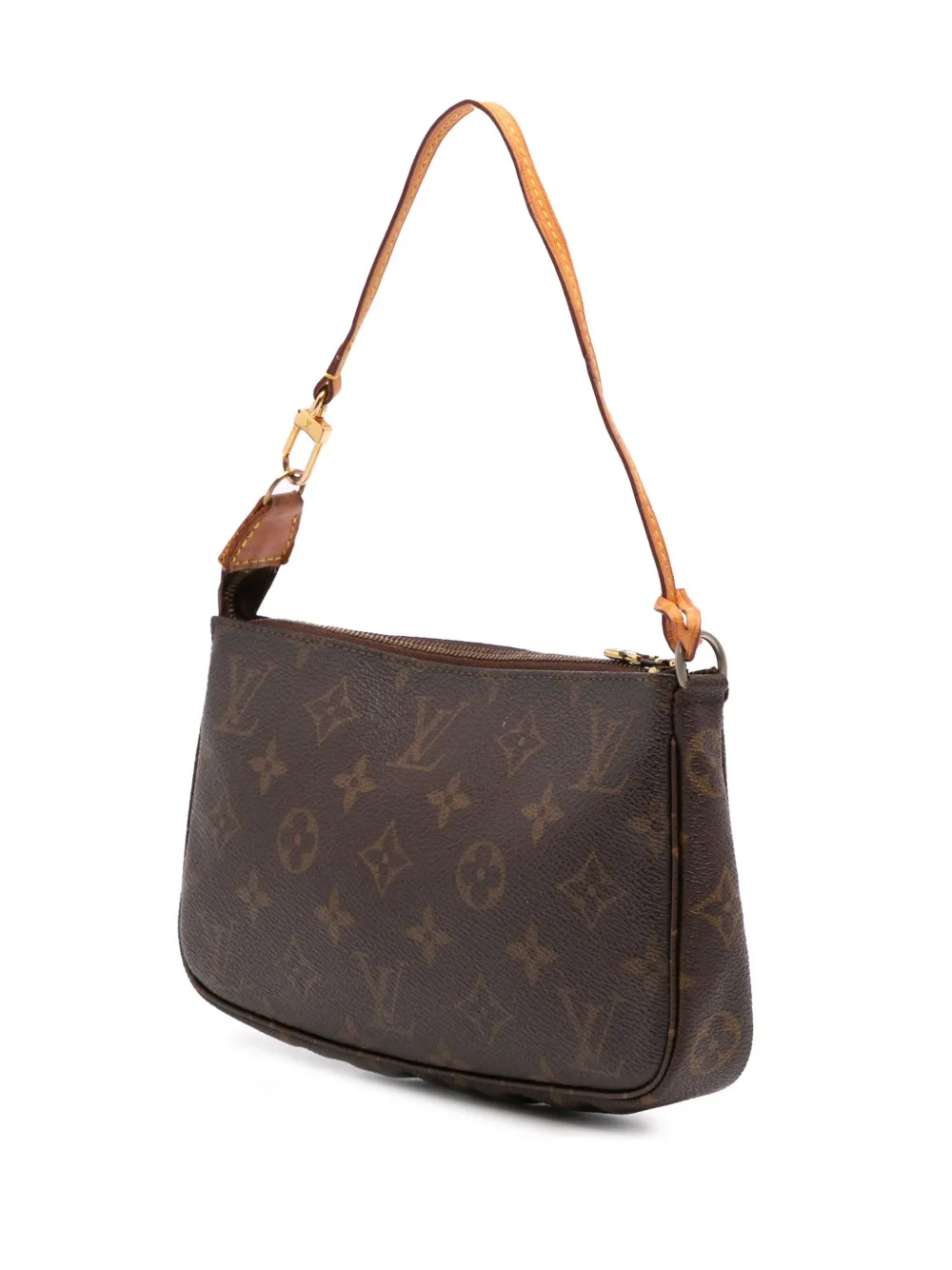 Pre-owned Louis Vuitton 2001 Monogram Pochette Accessoires Shoulder Bag