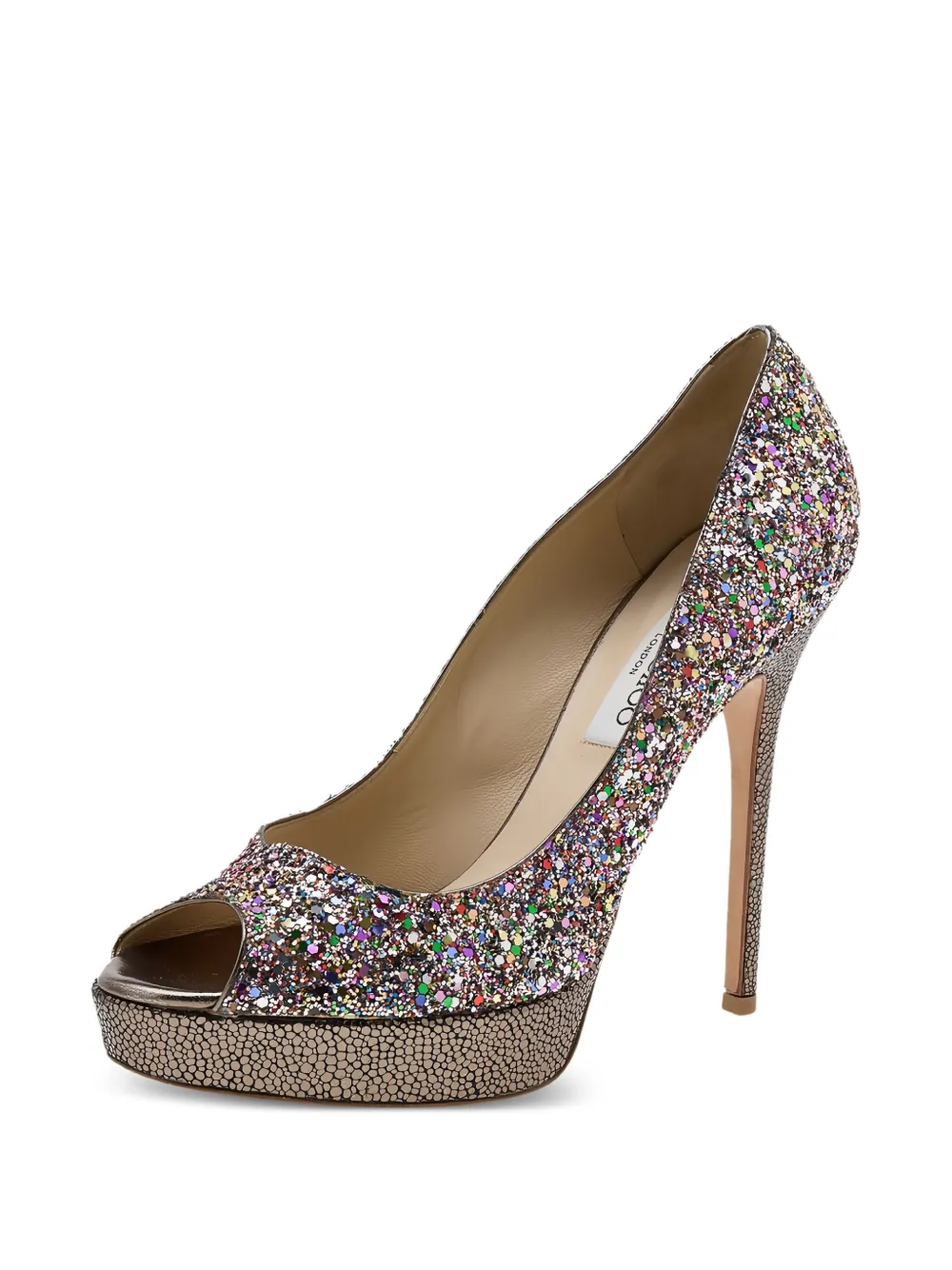 Jimmy Choo Pre-Owned zapatillas con tacón de 130mm | Image 2