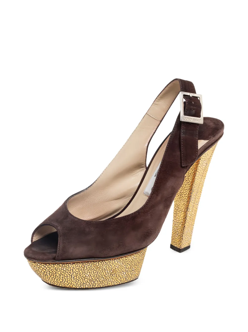 Jimmy Choo Pre-Owned 130mm Lexy slingback sandals | Image 2