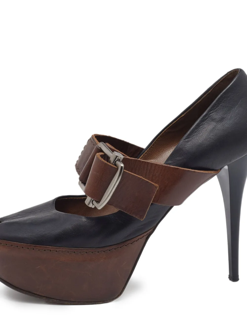 Marni Pre-Owned zapatillas con tacón de 120mm | negro | Image 1