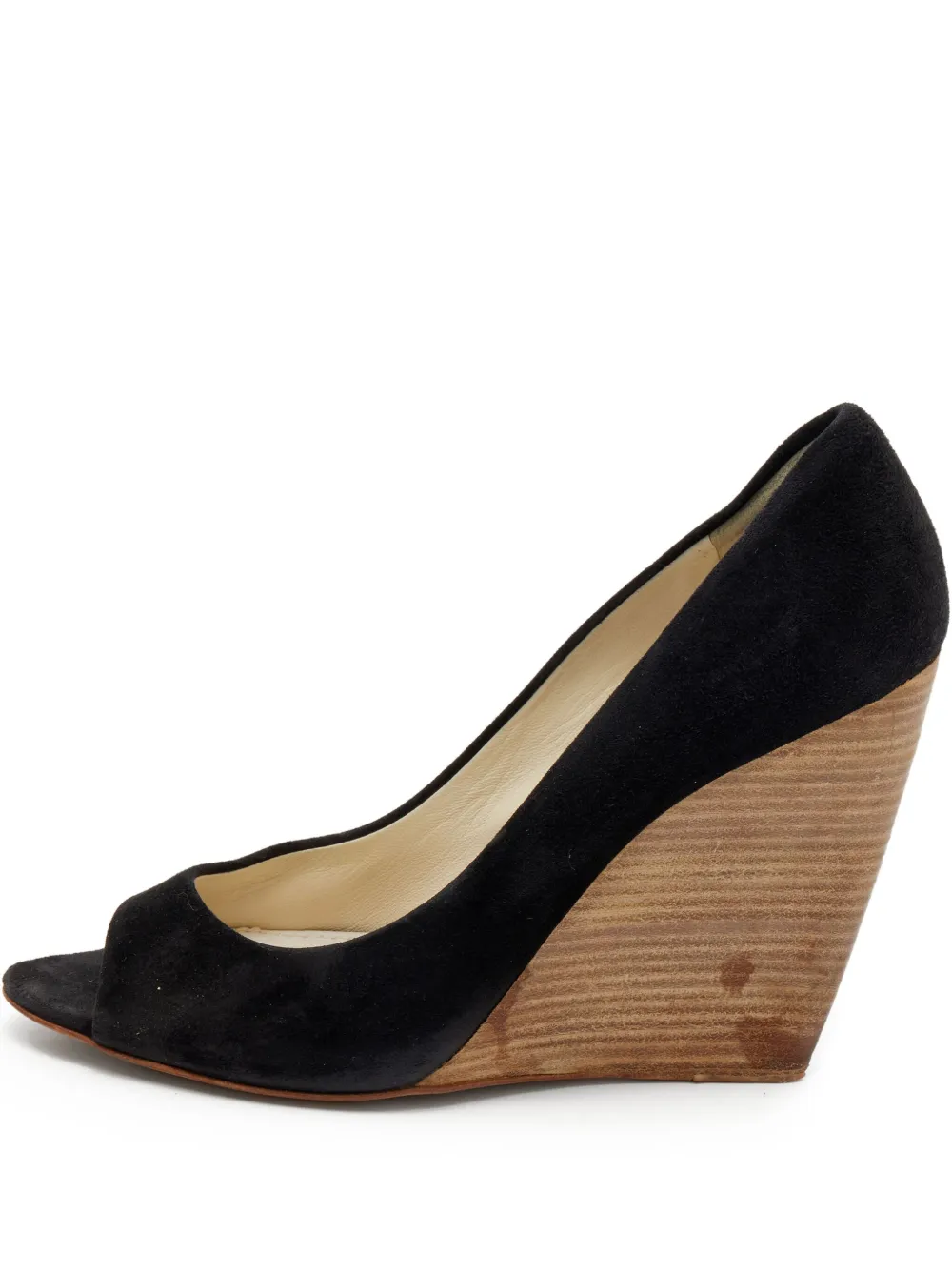 Miu Miu Pre-Owned 110mm leather pumps | Black | Image 1