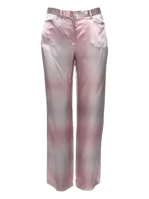 Emporio Armani Pre-Owned silk trousers