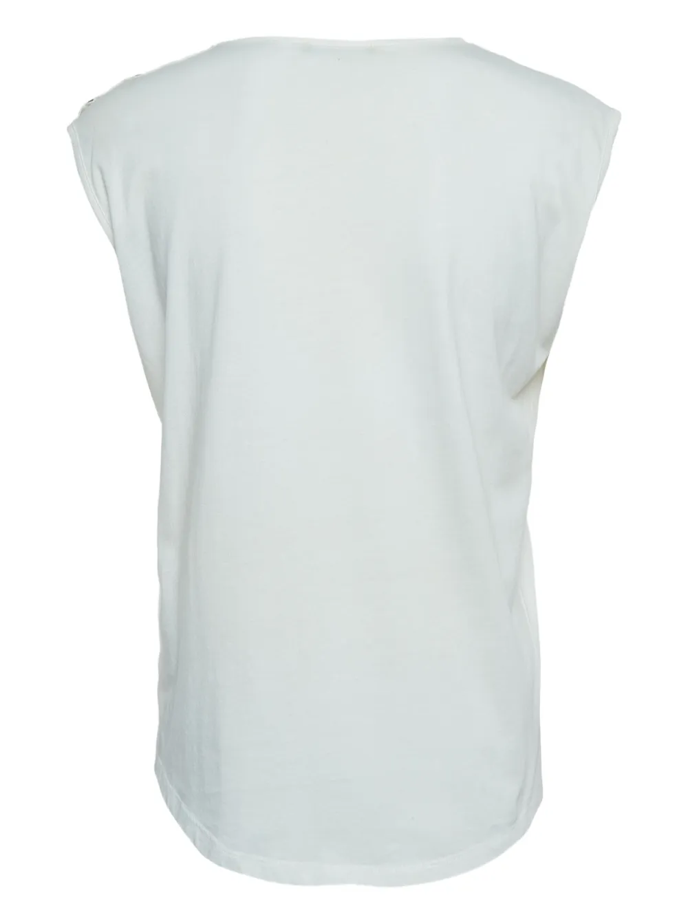 Balmain Pre-Owned playera con logo estampado | Image 2