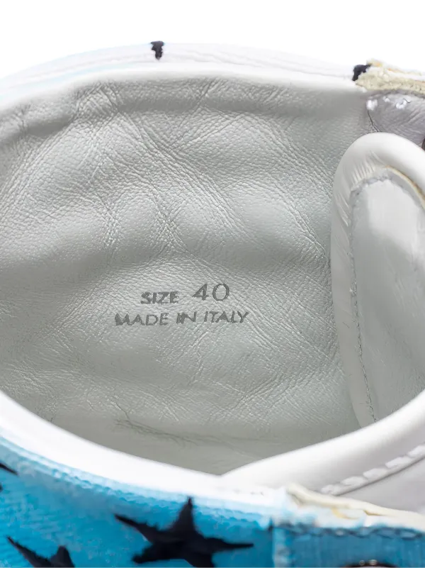 AMIRI star-print high-top Sneakers | Blue | FARFETCH