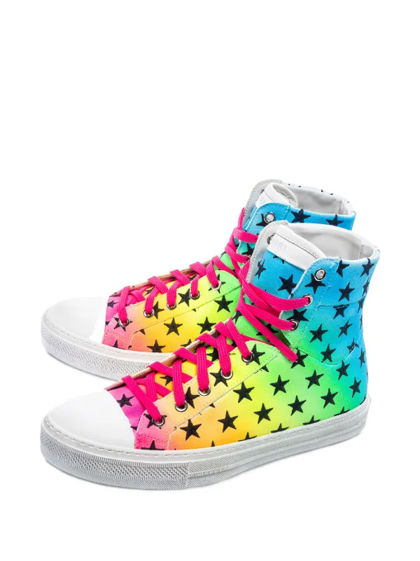 AMIRI star-print high-top Sneakers | Blue | FARFETCH