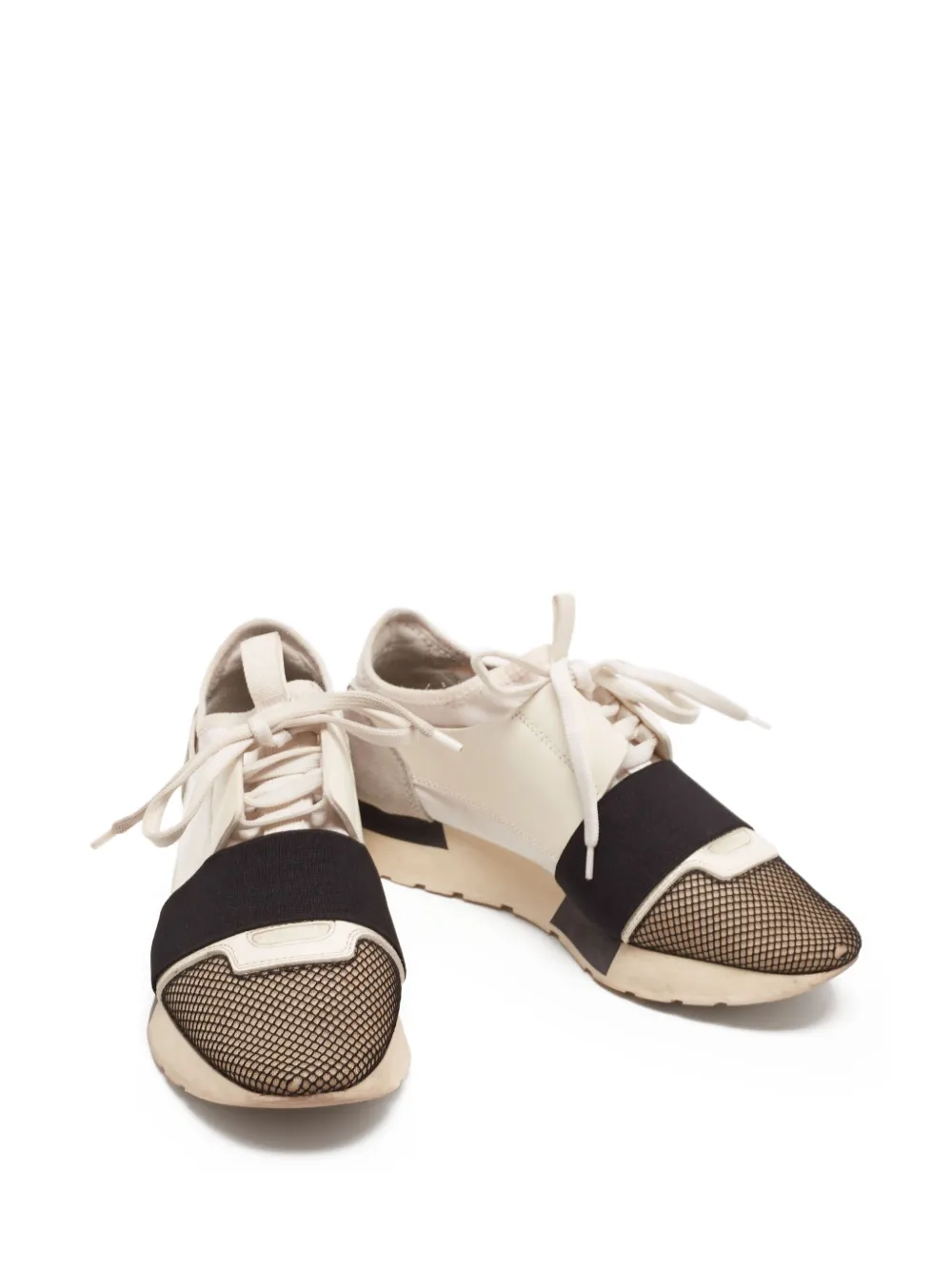 Balenciaga Pre-Owned Race Runner sneakers - Wit