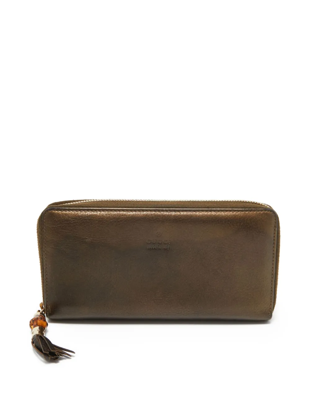 Gucci Pre-Owned cartera con compartimentos y cierre | marrón | Image 1