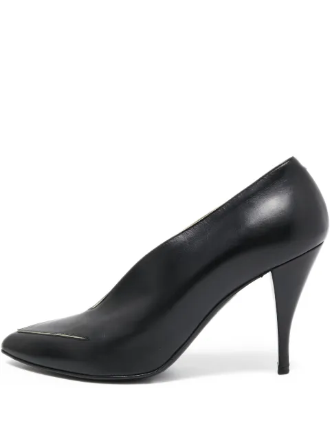 Pierre Hardy leather heeled pumps