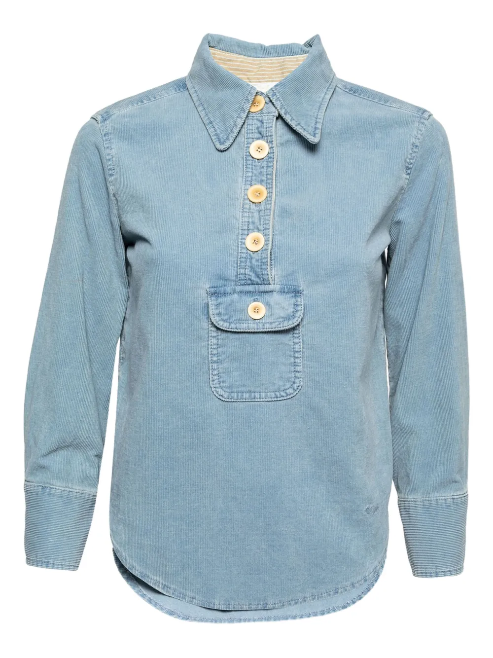 Chloé Pre-Owned denim blouse | Blue | Image 1