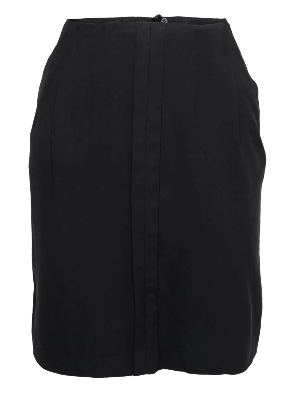 Emporio Armani Pre-Owned seam-detail pencil skirt | Black | Image 1