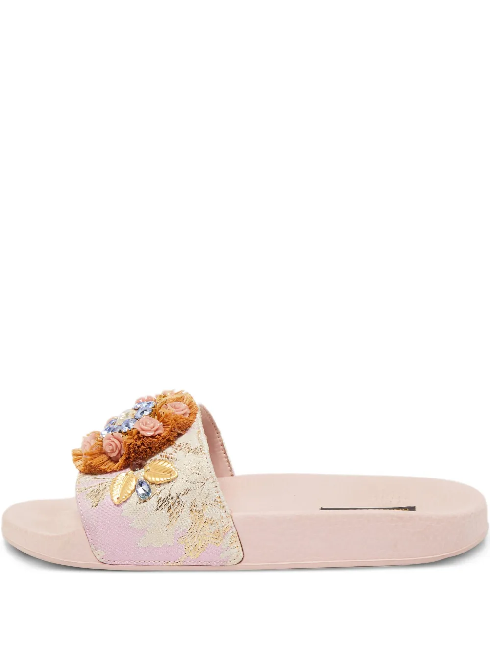 Dolce & Gabbana Pre-Owned flip flops con aplique floral | rosado | Image 1