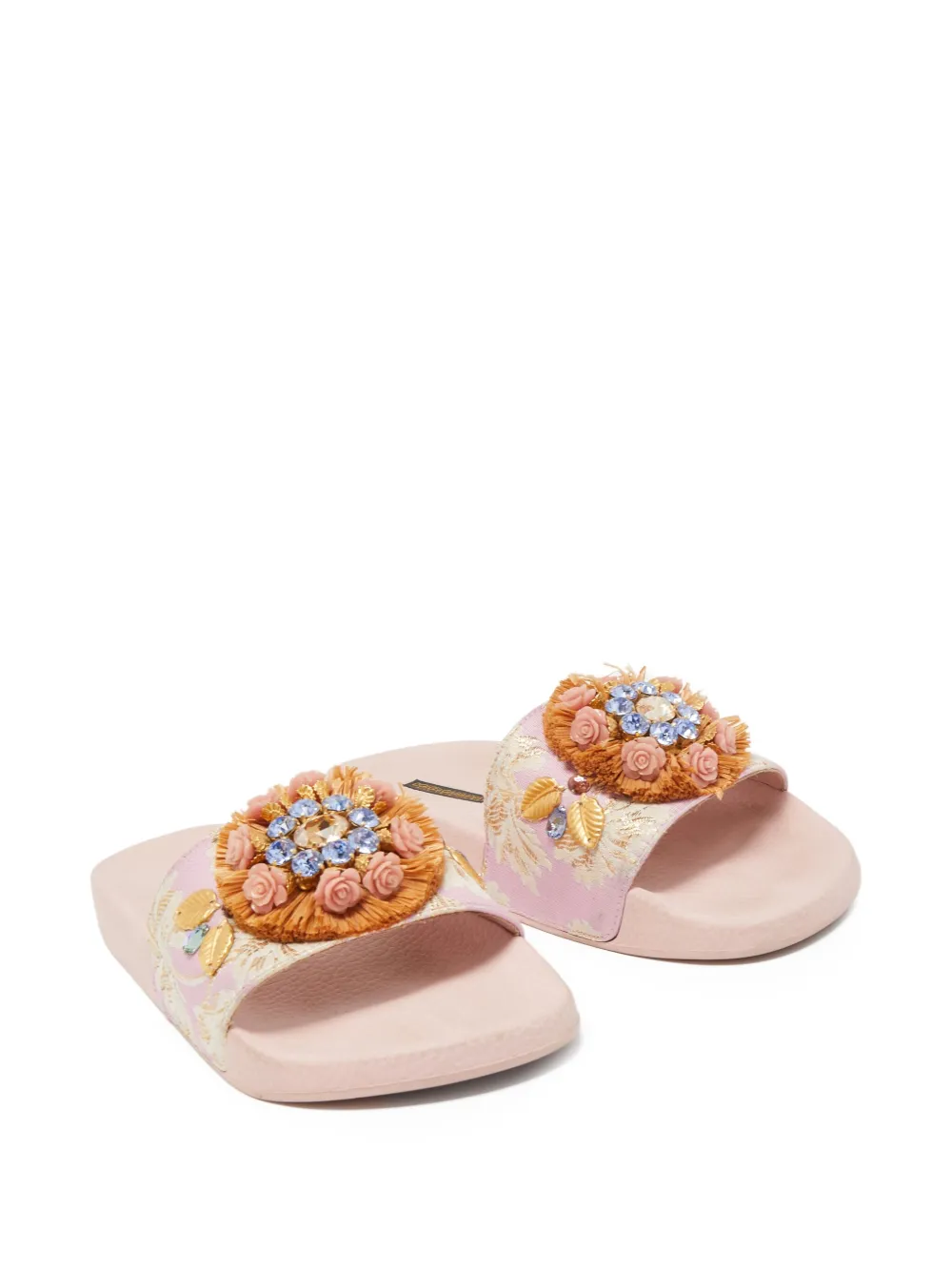 Dolce & Gabbana Pre-Owned flip flops con aplique floral | Image 2