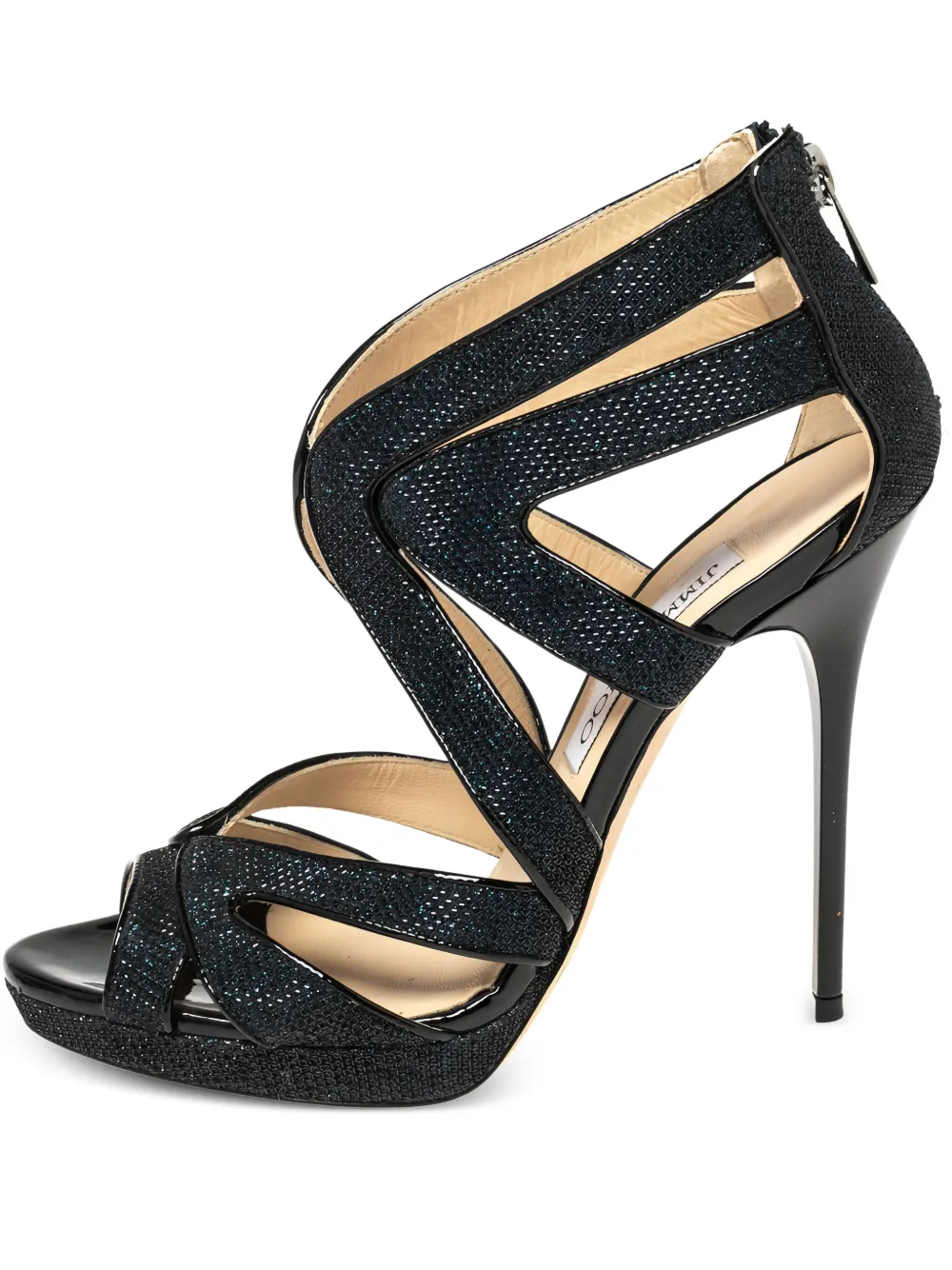 Jimmy Choo Pre-Owned 120mm heeled Leila pumps | Blue | Image 1