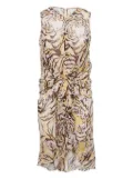 See By Chloé Vintage animal print sleeveless dress - Brown