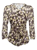 See By Chloé Vintage polka dot-print blouse - Black