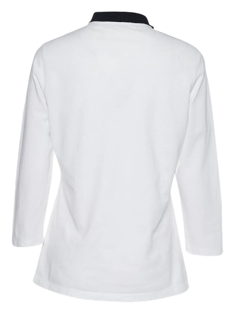 Carolina Herrera Vintage ruffled collar polo shirt | Image 2