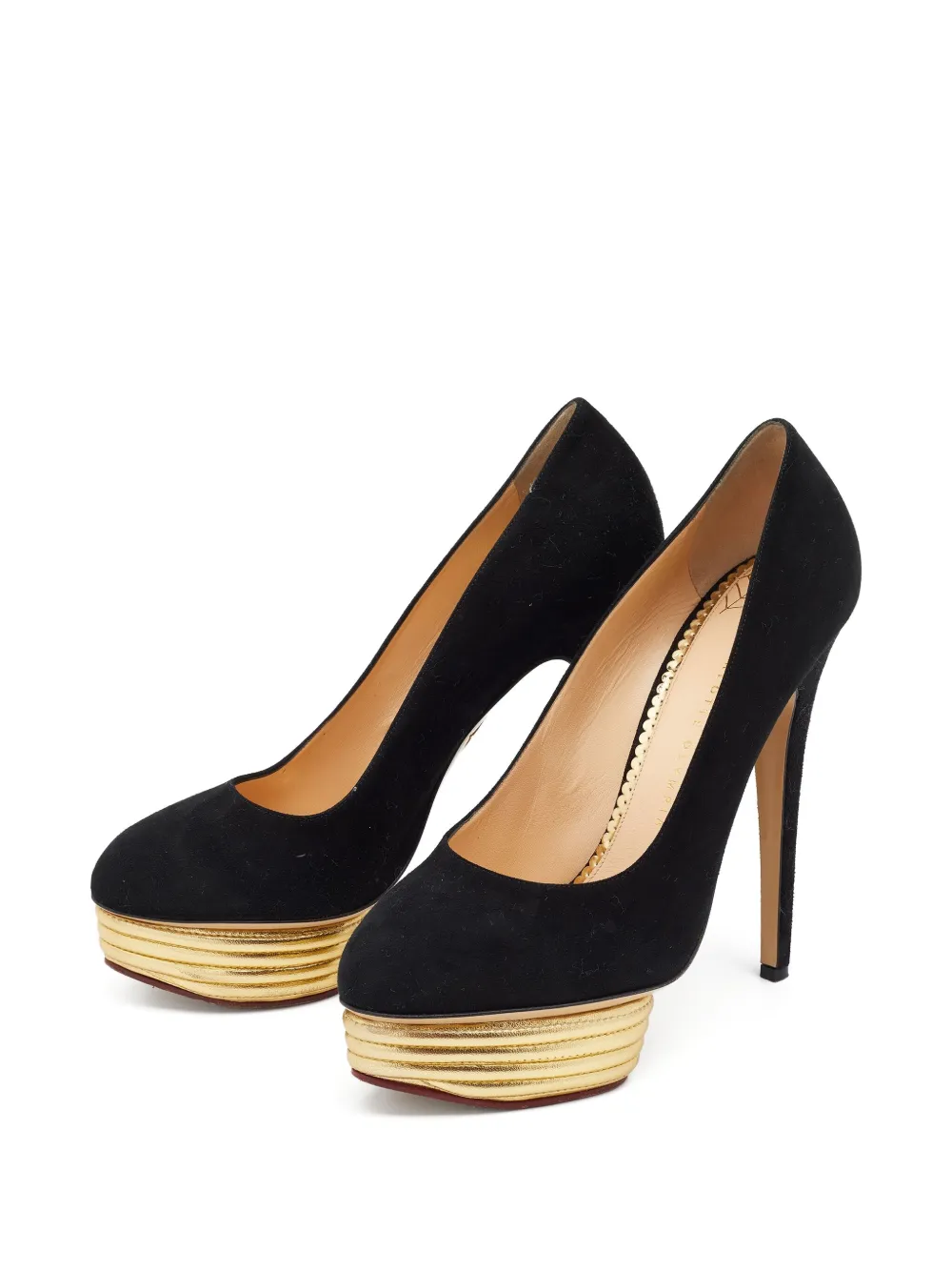 Charlotte Olympia escarpins Dolly 155 mm à design pre-owned | Image 2