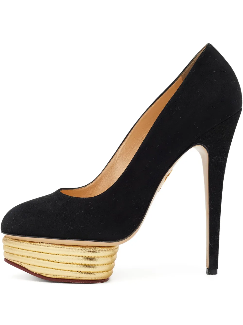 Charlotte Olympia escarpins Dolly 155 mm à design pre-owned | noir | Image 1