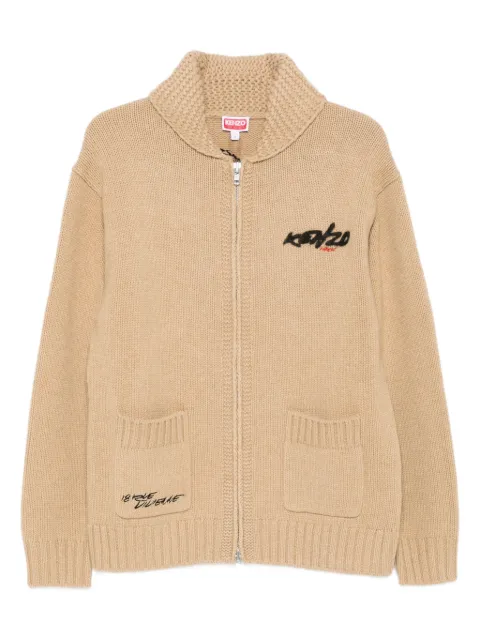 Kenzo zip-up cardigan