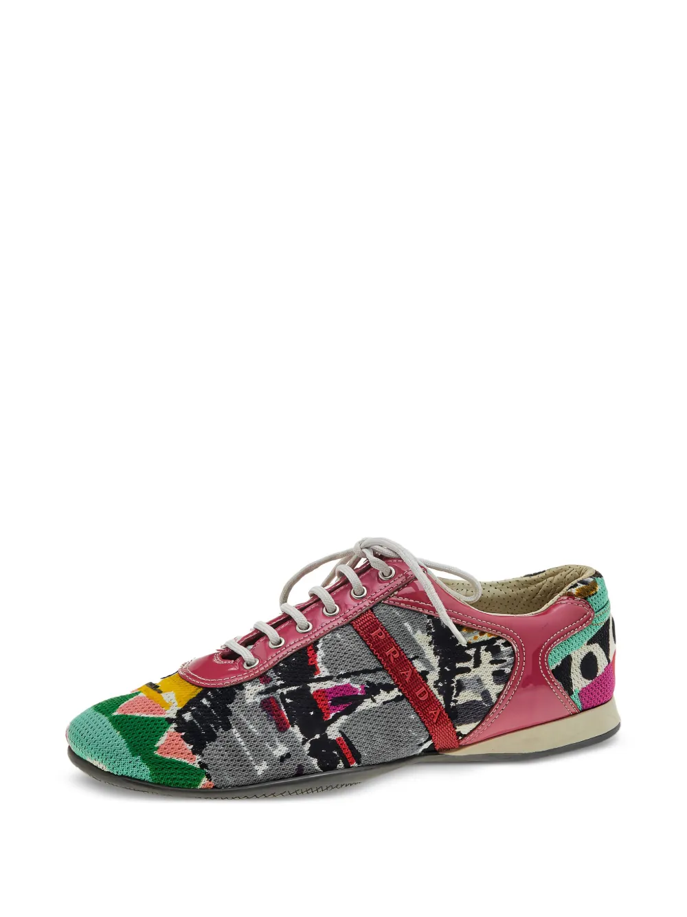 Prada Pre-Owned graphic-print sneakers | Image 2