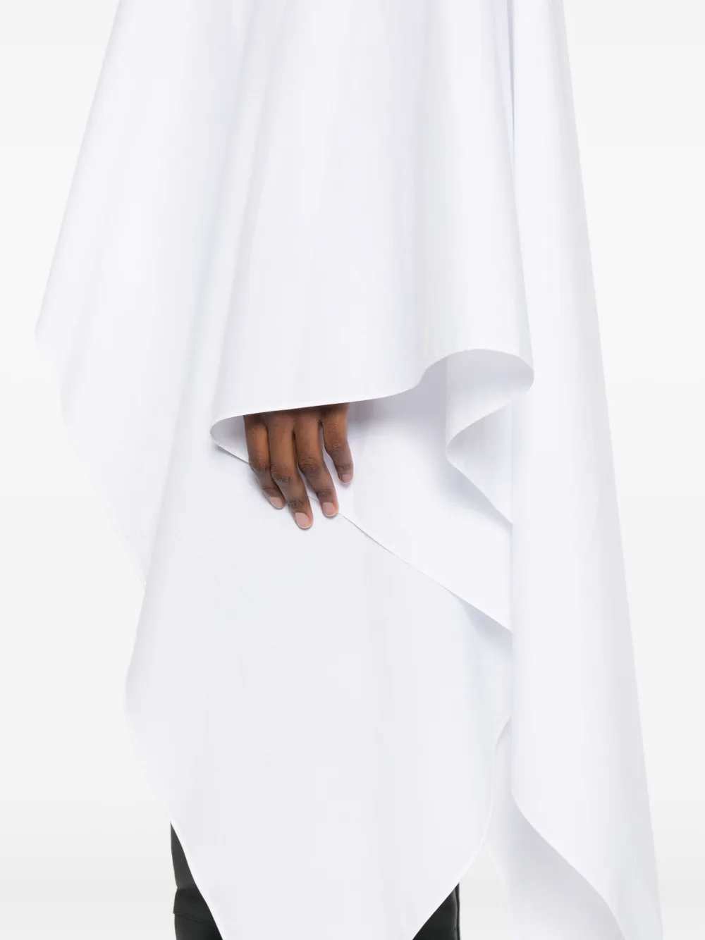 Moschino Asymmetrisch blouse Wit