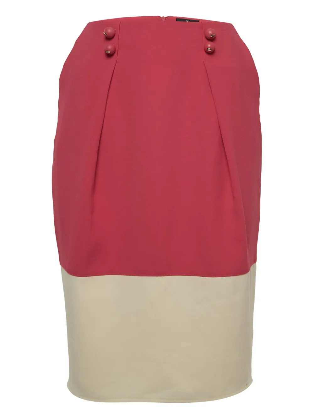 Elisabetta Franchi jupe crayon pre-owned à empiècements contrastants | rose | Image 1