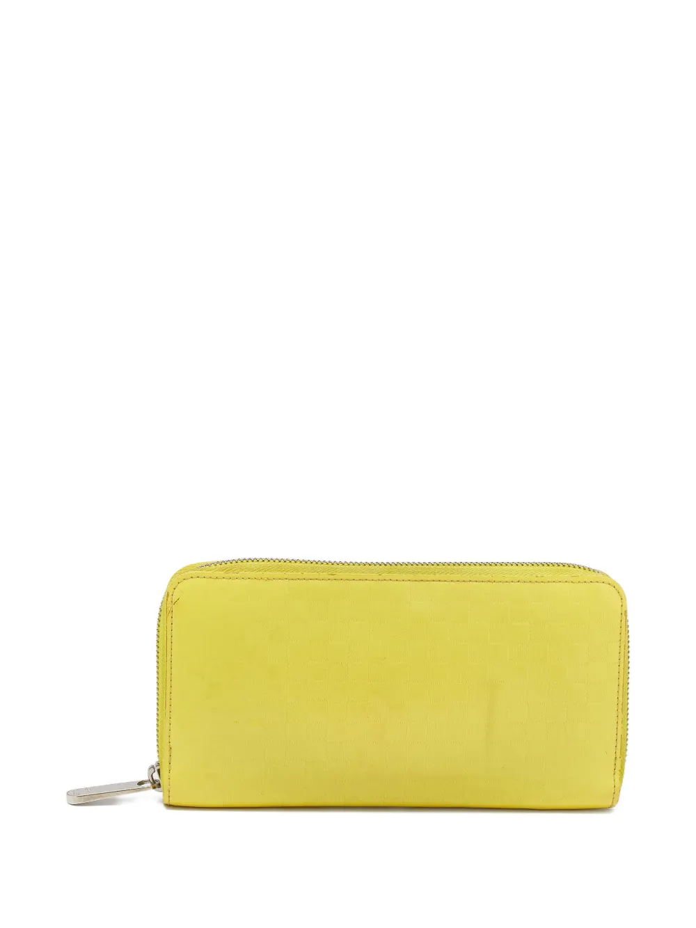 Louis Vuitton Pre-Owned leather zip wallet | Yellow | Image 1