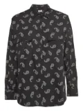 Zadig&Voltaire pre-owned Tamara paisley-print shirt - Black