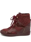 Louis Vuitton Pre-Owned Monogram sneakers - Red