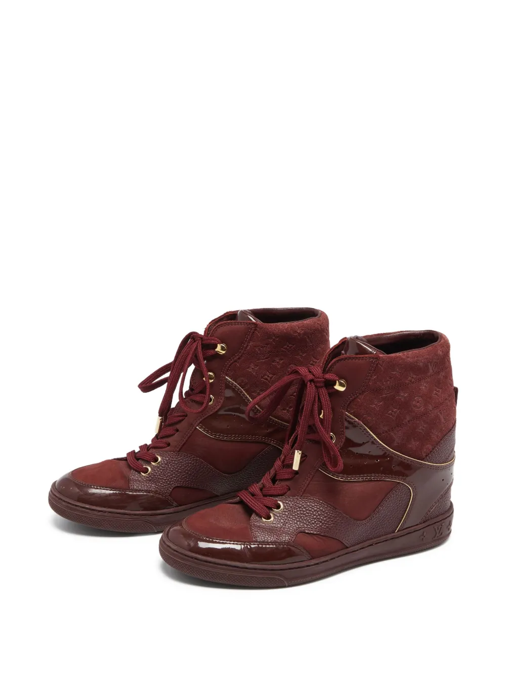 Louis Vuitton Pre-Owned Monogram sneakers - Rood