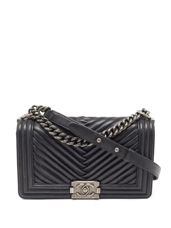 CHANEL Pre-Owned キルティングレザー ショルダーバッグ | ブラック
