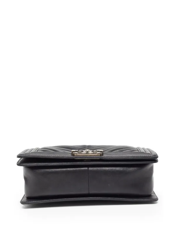 CHANEL Pre-Owned キルティングレザー ショルダーバッグ | ブラック