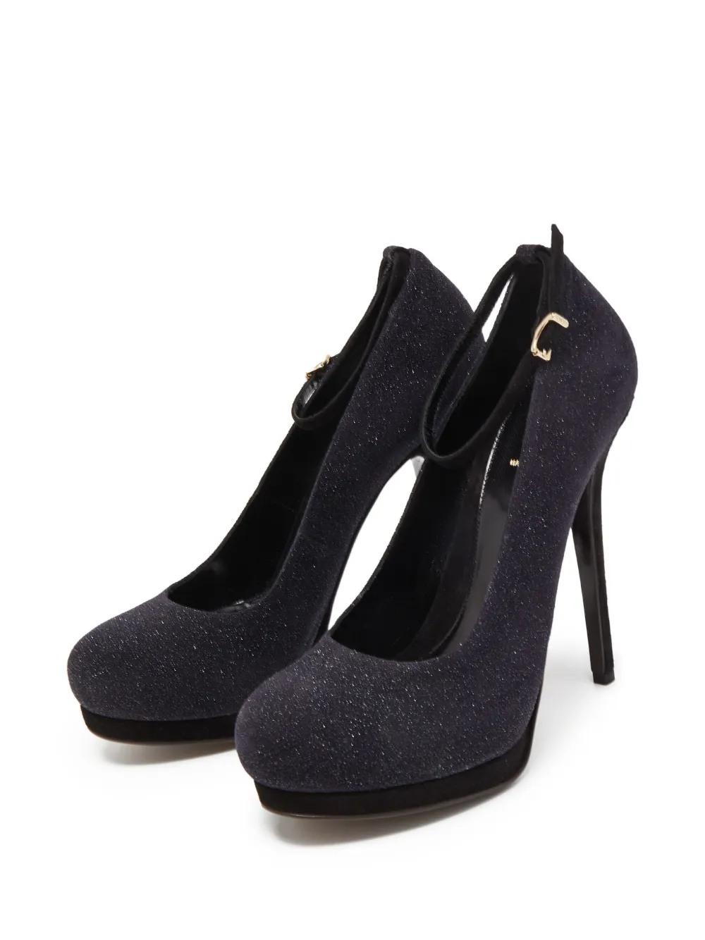 Fendi Pre-Owned 140 mm leren pumps - Blauw