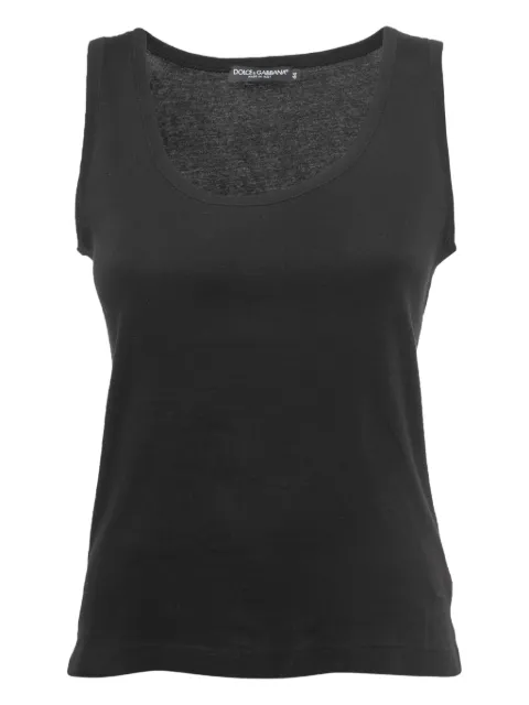 Dolce & Gabbana Pre-Owned cotton sleeveless top